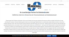 Desktop Screenshot of etikettendrucker.de